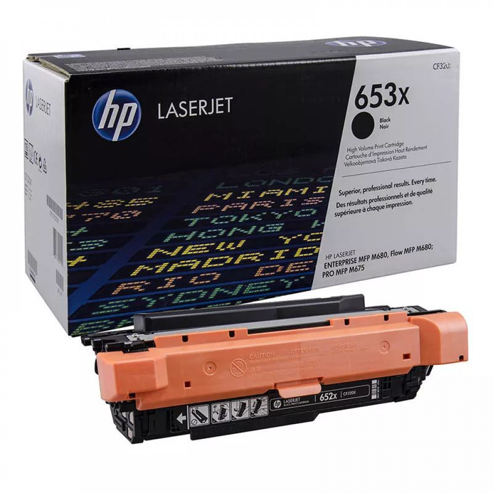 Заправка картриджа HP CF320X (653X)
