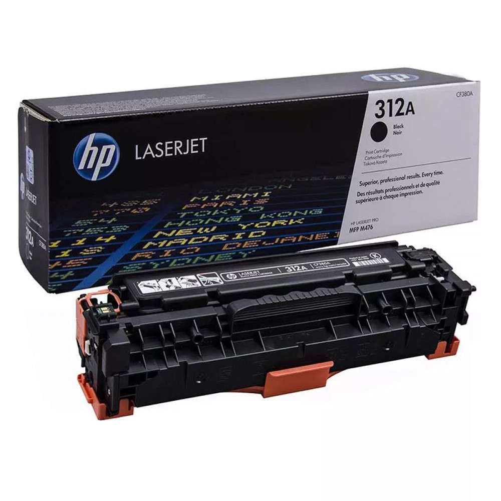 Заправка картриджа HP CF380A (312A)