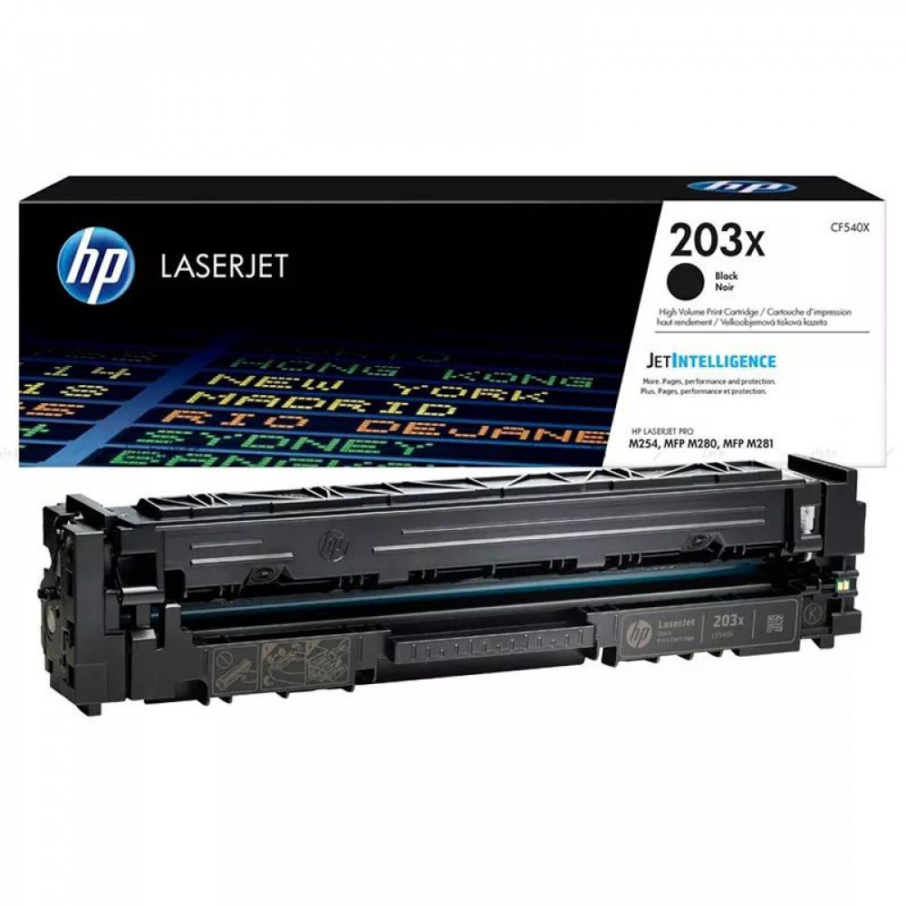 Заправка картриджа HP CF540X (203X)
